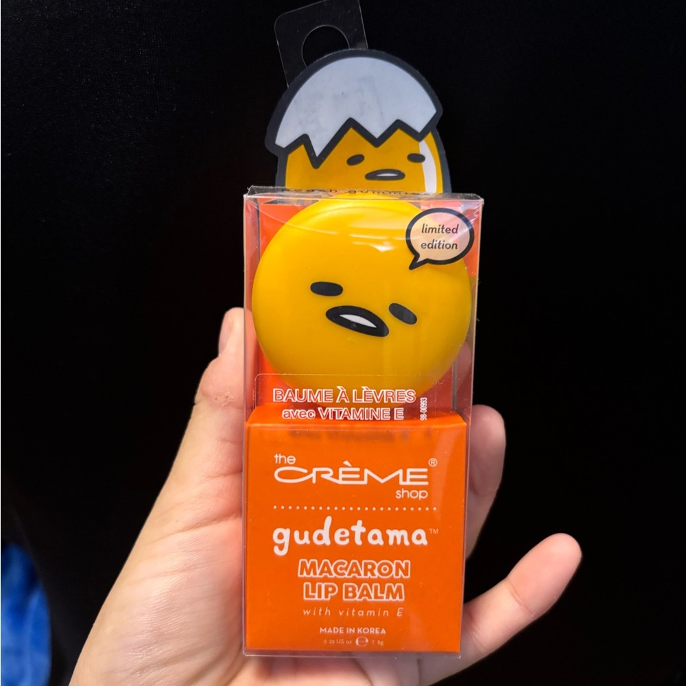 The Crème Shop Gudetama Macaron Lip Balm